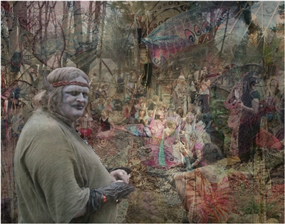 HANS BAUER Fairy Encampment Photogrphy Print