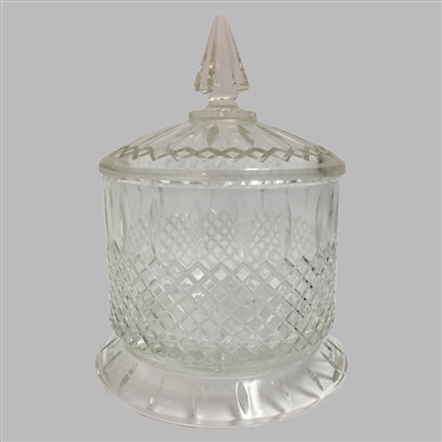 Lead Crystal Candy Jar with Lid