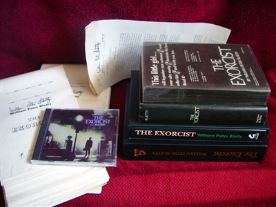 JOHN ANTHONY MILLER William Peter Blatty "The Exorcist" Large Rare Autographed Collection