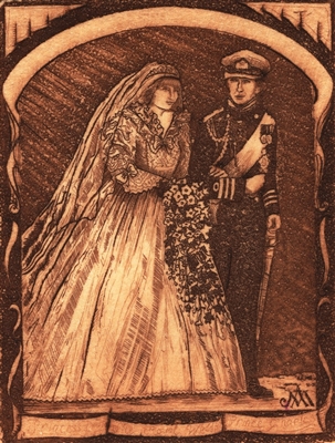 JOHN ANTHONY MILLER The Royal Wedding Giclee Print