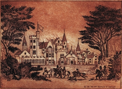 JOHN ANTHONY MILLER Balmoral Castle Giclee Print